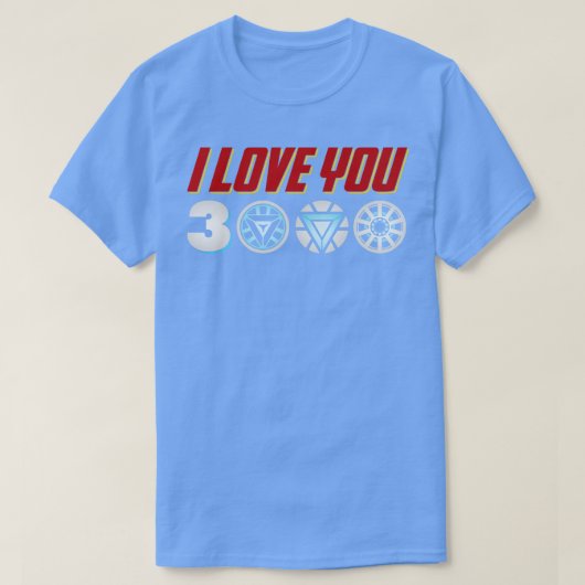 Ik hou van je 3000 t-shirt (Design voorkant)