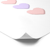 Ik hou van je - 50ste verjaardag cadeaus - 50ste V Poster (Hoek)