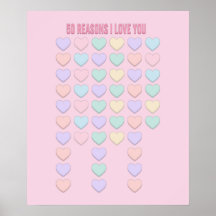 Ik hou van je - 50ste verjaardag cadeaus - 50ste V