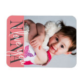 Ik hou van je aangepaste foto van Nana Magneet (Horizontaal)