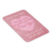 "Ik hou van je" aangepaste magneet (Rechterzijde)