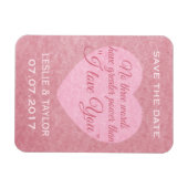 "Ik hou van je" aangepaste magneet (Horizontaal)