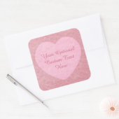 "Ik hou van je" aangepaste stickers (Envelop)