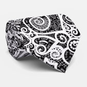 Ik hou van je Abstracte kunstontwerp Stropdas (Opgerold)