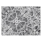 Ik hou van je Abstracte kunstontwerp Tafelkleed (Voorkant (Horizontaal))