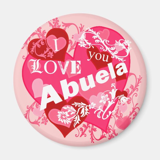 Ik hou van je Abuela Magneet (Voorkant)