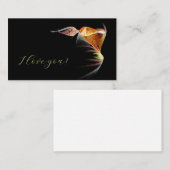 Ik hou van je afsprakenkaartje (Voorkant / Achterkant)