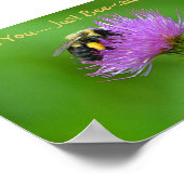 Ik hou van je alleen maar voor de bijen. poster (Hoek)