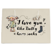 Ik hou van je als Dobby-liefhebbers Groot Cadeauzakje (Voorkant)