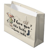 Ik hou van je als Dobby-liefhebbers Groot Cadeauzakje (Voorkant Gekanteld)