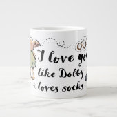 Ik hou van je als Dobby-liefhebbers Grote Koffiekop (Voorkant)