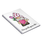 Ik hou van je als een andere valentijn liefde notitieboek (Rechterzijde)