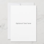 Ik hou van je als een andere valentijn liefde notitiekaartje (Achterkant)