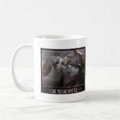 Ik hou van je als geen otter Cute Photo Koffiemok (Links)
