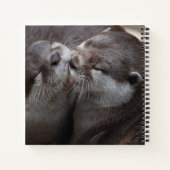 Ik hou van je als geen otter Cute Photo Notitieboek (Achterkant)