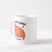 Ik hou van je als geen otter koffiemok (Voorkant links)