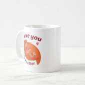 Ik hou van je als geen otter koffiemok (Voorkant links)