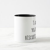 Ik hou van je als koekjes en jaloezie mok (Midden)