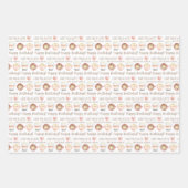 Ik hou van je als laatste papierbladen inpakpapier vel (Voorkant)