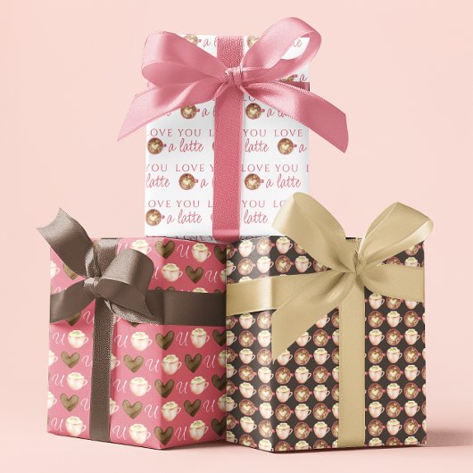 Ik hou van je als laatste papierbladen inpakpapier vel