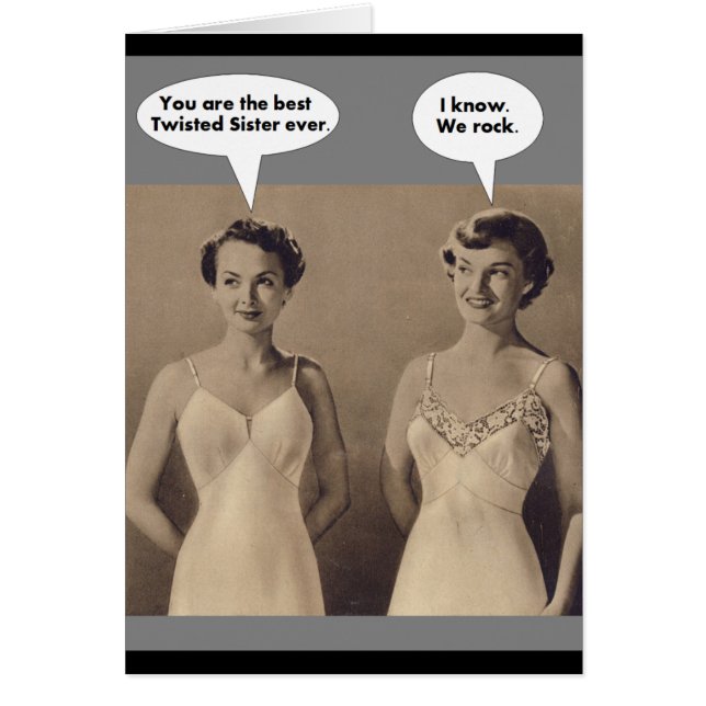 Ik hou van je als mijn Twisted Sister (Voorkant)