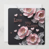 Ik hou van je altijd kaarten (Voorkant)