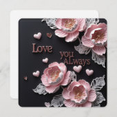 Ik hou van je altijd kaarten (Voorkant / Achterkant)