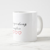 Ik hou van je altijd Valentijnse Gift Specialty Mo Grote Koffiekop (Voorkant rechts)