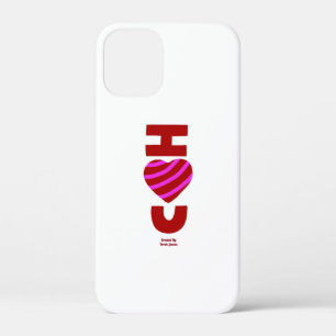 Ik hou van je Apple iPhone 12 Mini Hoesje