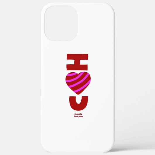 Ik hou van je Apple iPhone 12 Pro Max Hoesje (Achterkant)