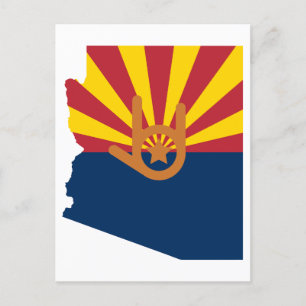 Ik hou van je, Arizona Briefkaart
