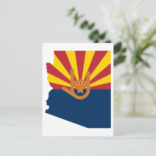 Ik hou van je, Arizona Briefkaart (Staand voorkant)