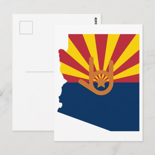 Ik hou van je, Arizona Briefkaart (Voorkant / Achterkant)