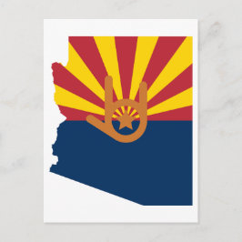 Ik hou van je, Arizona Briefkaart