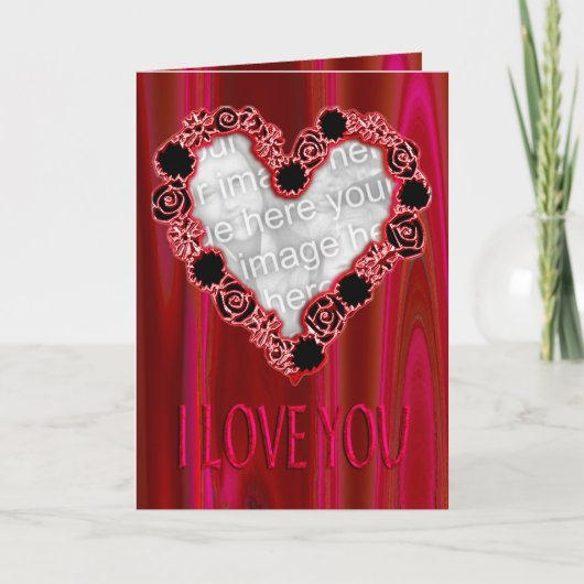 Ik hou van je art deco sjabloon (Voorkant)