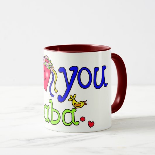 Ik hou van je Baba Mok (Voorkant rechts)