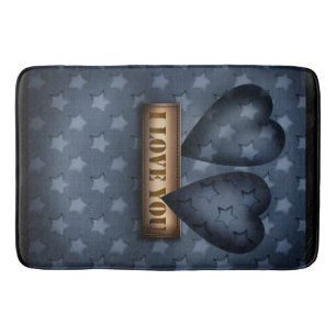 Ik hou van je badmat