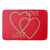 Ik hou van je badmat (Voorkant)