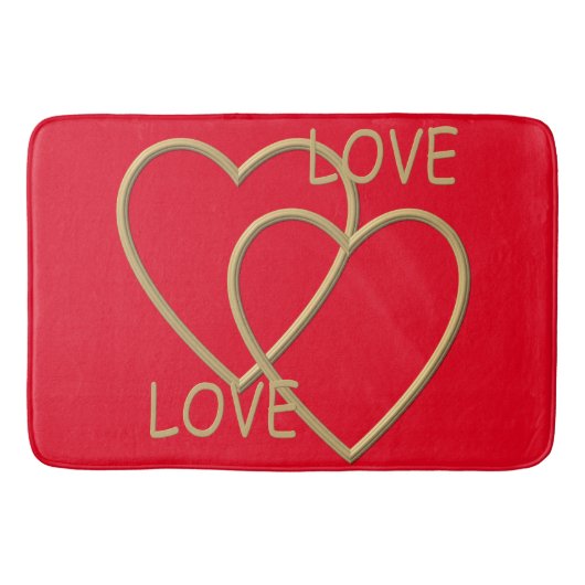 Ik hou van je badmat (Voorkant)