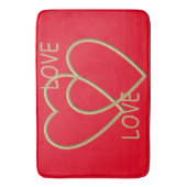 Ik hou van je badmat (Voorkant Verticaal)