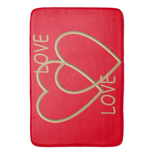 Ik hou van je badmat (Voorkant Verticaal)