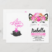 Ik hou van je - bal van wol - Kies achterkleur Kaart (Voorkant / Achterkant)