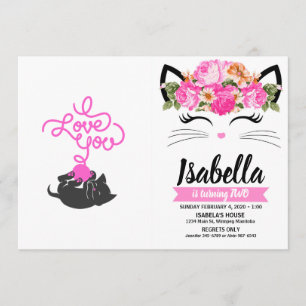 Ik hou van je - bal van wol - Kies achterkleur Kaart