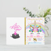 Ik hou van je - bal van wol - Kies achterkleur Kaart (Staand voorkant)