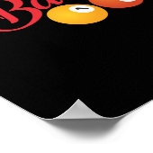 Ik hou van je ballen grappig gokken poster (Hoek)