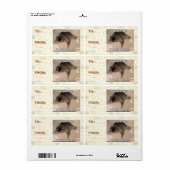 Ik hou van je, bank. etiket (Full Sheet)