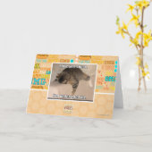 Ik hou van je, bank. kaart (Gele Bloem)