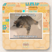 Ik hou van je, bank. onderzetter (Voorkant)