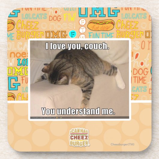 Ik hou van je, bank. onderzetter (Voorkant)