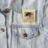 Ik hou van je, bank. vierkante button 5,1 cm (In situ)